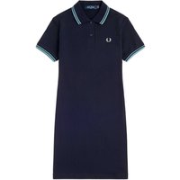 Fred Perry Womens Twin Tipped Polo Shirt Dress - Navy