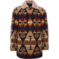 Pendleton Woolen Mills Brownsville Shearling Collar Coat - Thomas Kay