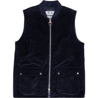 Barbour Slim Line Cord Westmorland Gilet - Navy