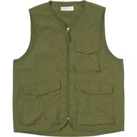 Universal Works Parachute Liner Gilet - Olive