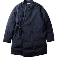 Snow Peak Garment Dyed Down Coat - Navy