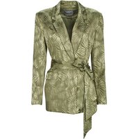 Guess HOLLY BELTED BLAZER women's Jacket in Kaki