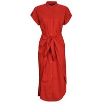 Lauren Ralph Lauren CHONIE-SHORT SLEEVE-DAY DRESS women's Long Dress in Red