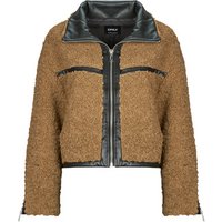 Only ONLPATTI LIFE TEDDY women's Coat in Brown