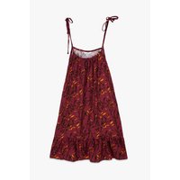 Enorsia Tiered Cami Mini Dress women's Dress in Red