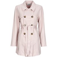 Only ONLVALERIE women's Trench Coat in Pink