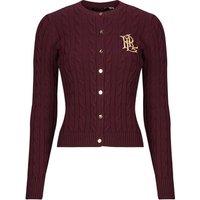 Lauren Ralph Lauren RALHAN-LONG SLEEVE-CARDIGAN women's in Bordeaux