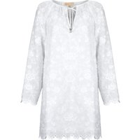 MICHAEL Michael Kors V NECK DRESS women's Dress in White