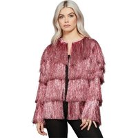 Fever SM women's Coat in Red