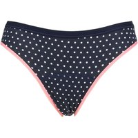 Love Luna Pair Teens First Period Bikini Briefs Navy White -