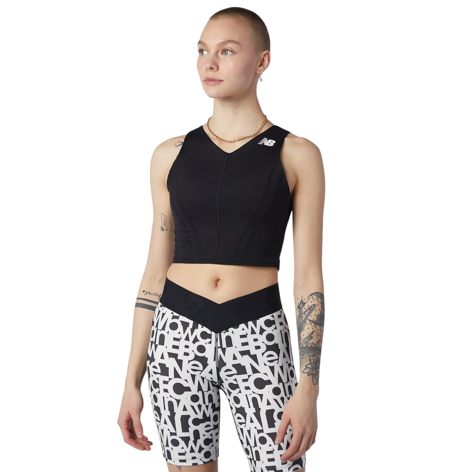 New Balance Womens Transform Nbsleek Crop Top