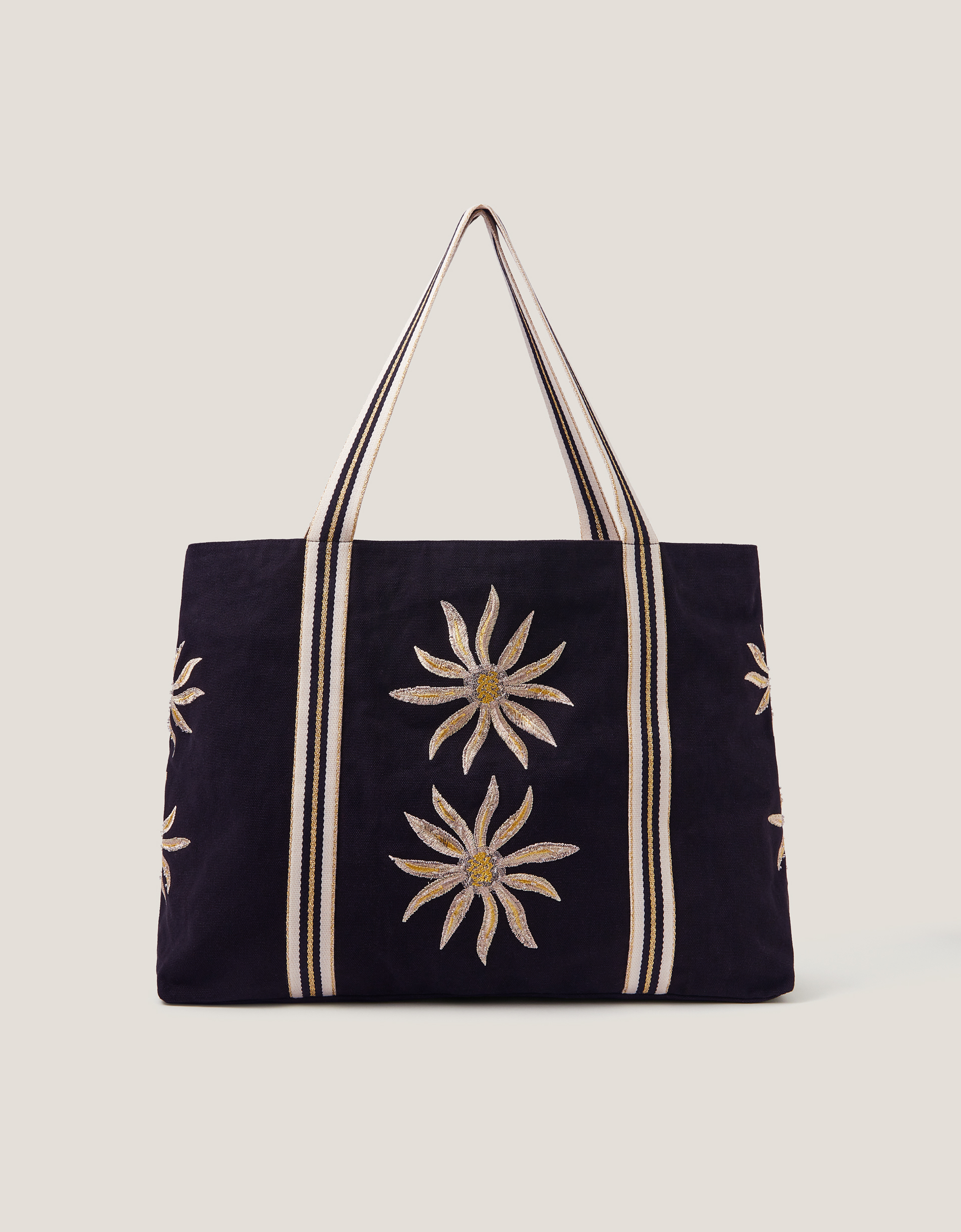 Tashie Sun Embroidered Tote Bag