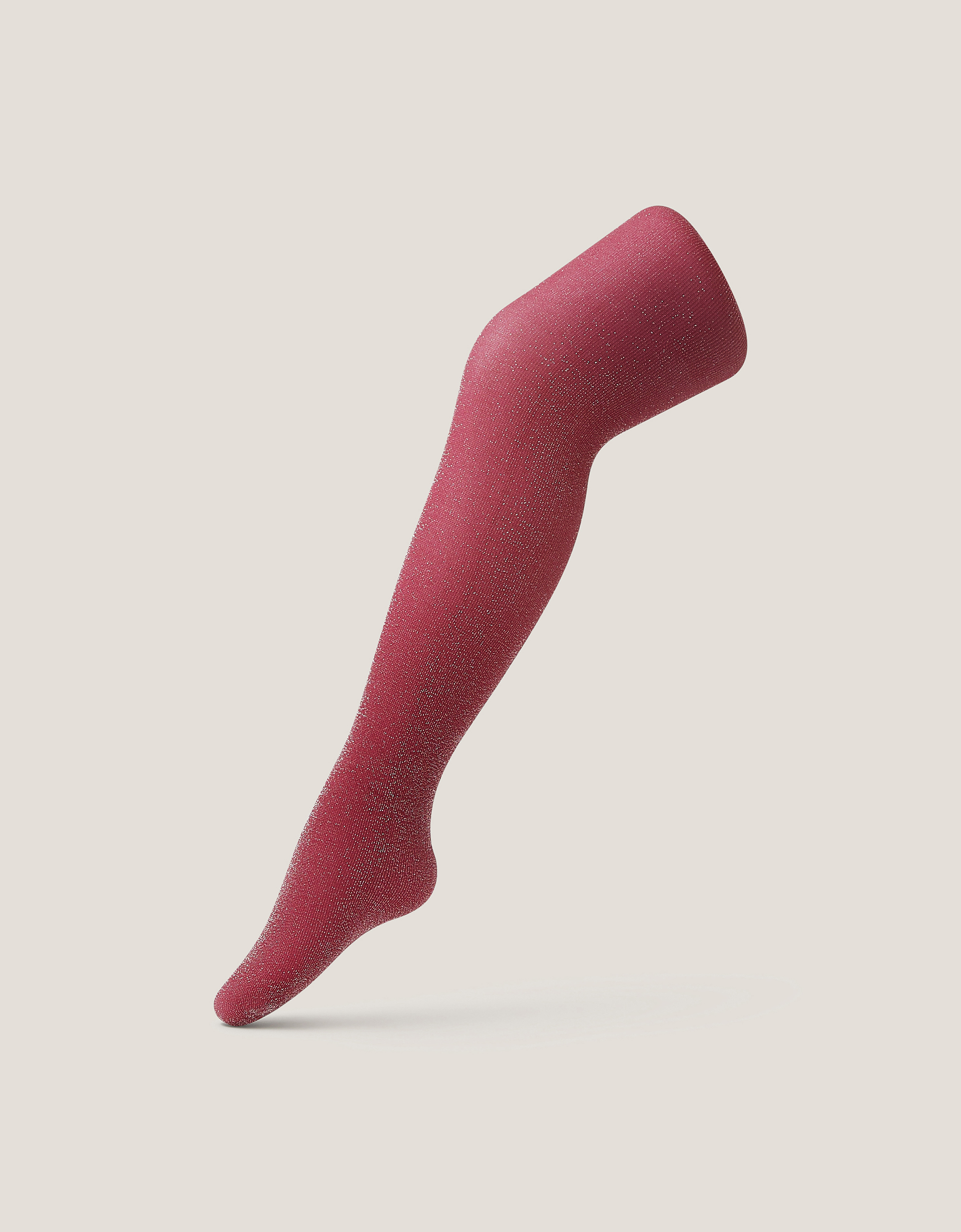 Glitter Tights Red