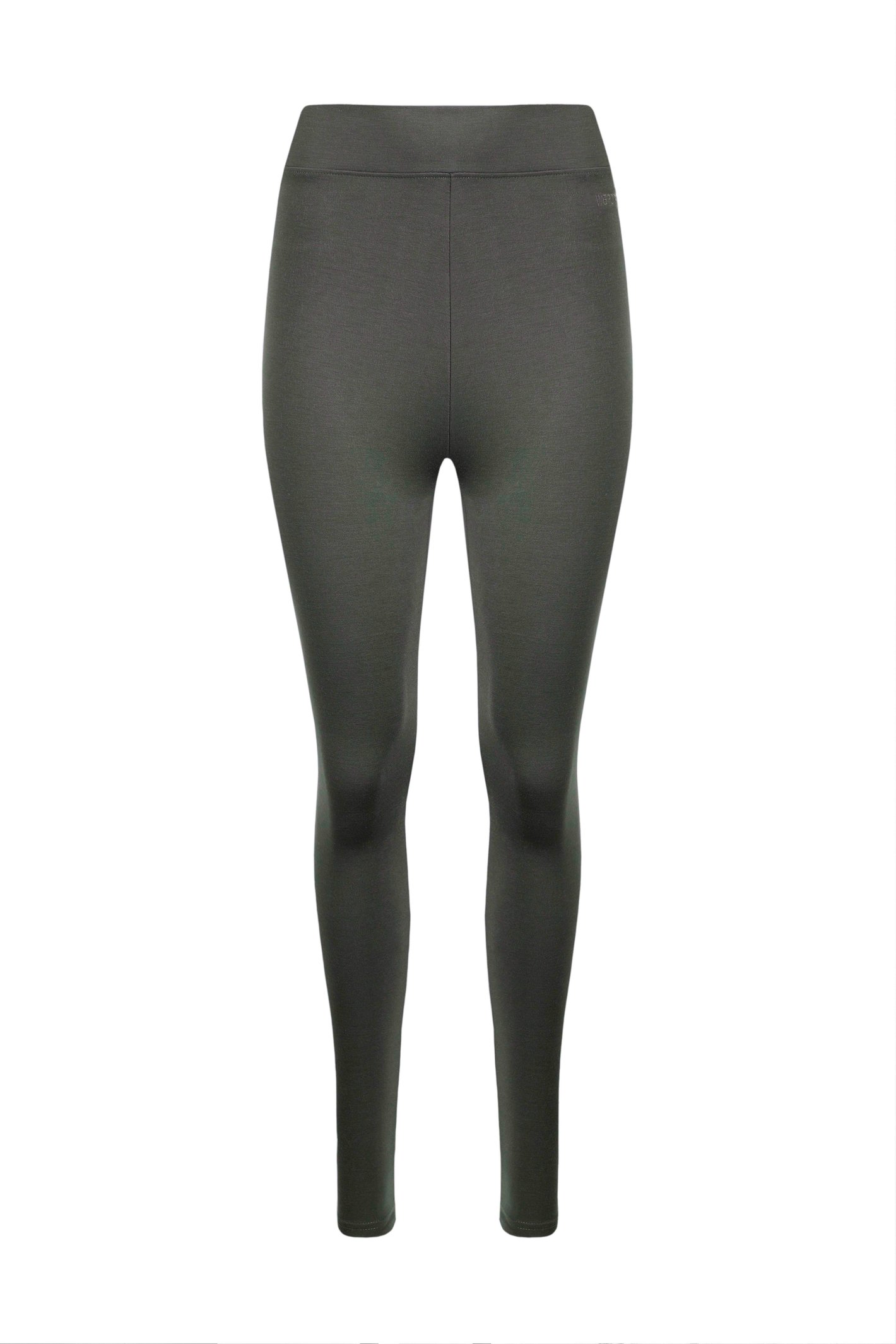 Weird Fish Lilliane High Waisted Leggings Olive Green Size