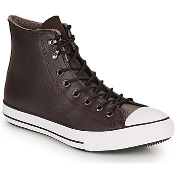 Converse CHUCK TAYLOR ALL STAR WINTER LEATHER BOOT HI women's Shoes High-top Trainers in Brown