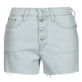 Calvin Klein Jeans HIGH RISE SHORT women's Shorts in Blue
