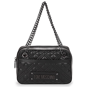 Love Moschino QUILTED JCPPI women's Shoulder Bag in Black
