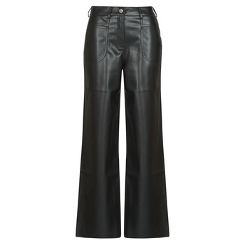 Morgan PERINE women's Wide-leg trousers in Black