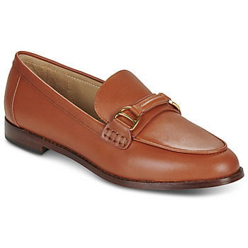 Lauren Ralph Lauren TASHA LOAFER-FLATS-LOAFER women's Loafers Casual Shoes in Brown
