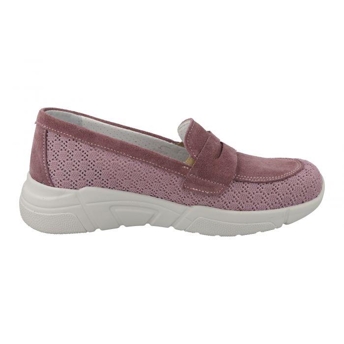 Women's Wide Fit DB Crane Shoes, Rose V E - E