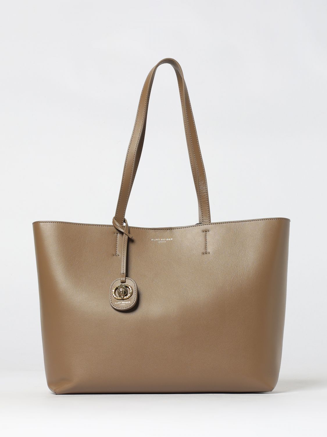 KURT GEIGER LONDON Tote Bag Woman color Dove Grey