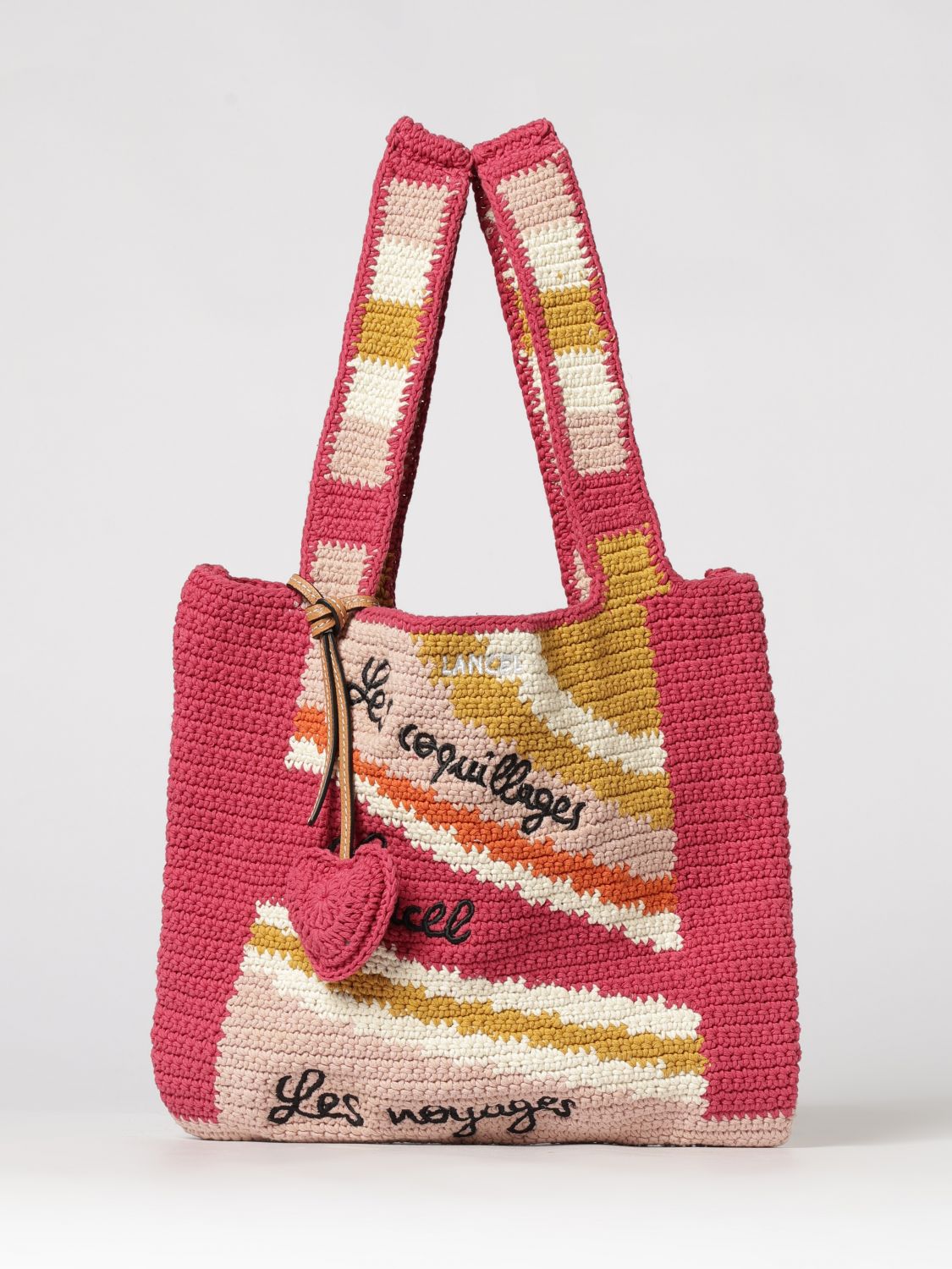 LANCEL Shoulder Bag Woman color Pink