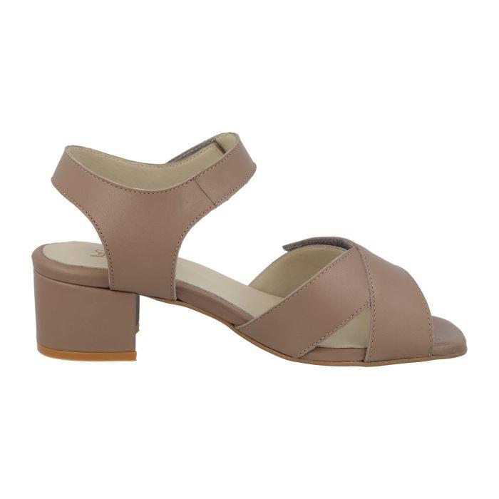 Women's Wide Fit DB Simpson Sandals, Taupe V E - E