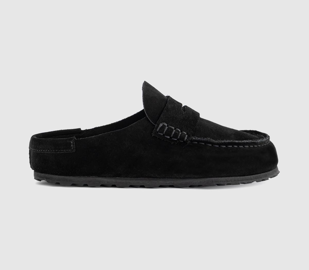 Birkenstock Women's Naples Wrapped Loafers Black