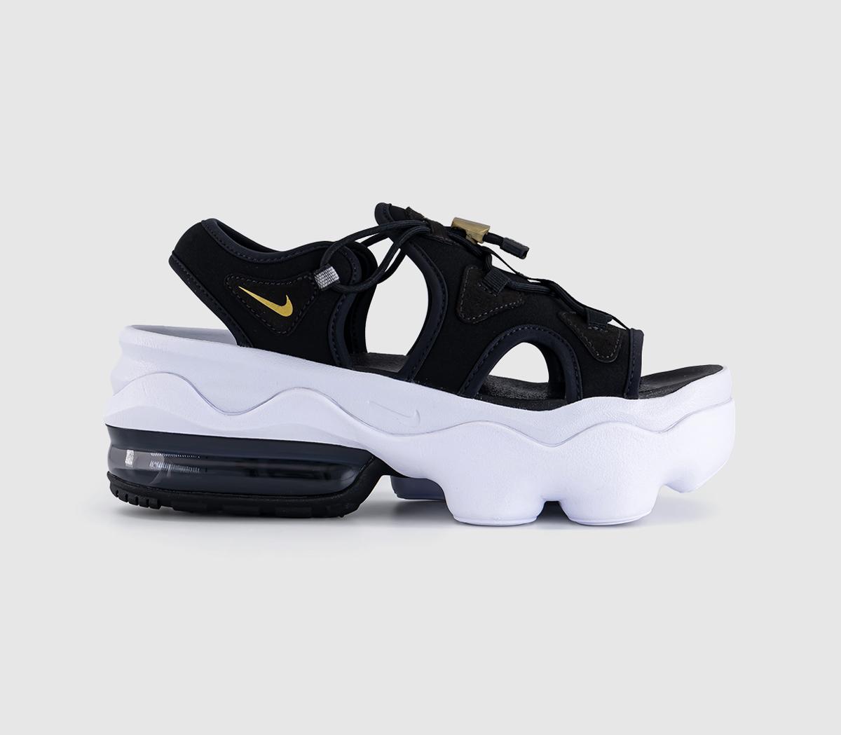 Nike Air Max Koko Sandals Black Metallic Goldanthracitewhite, .