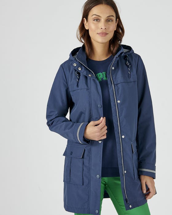 Damart Rain Bouncer Hooded Coat