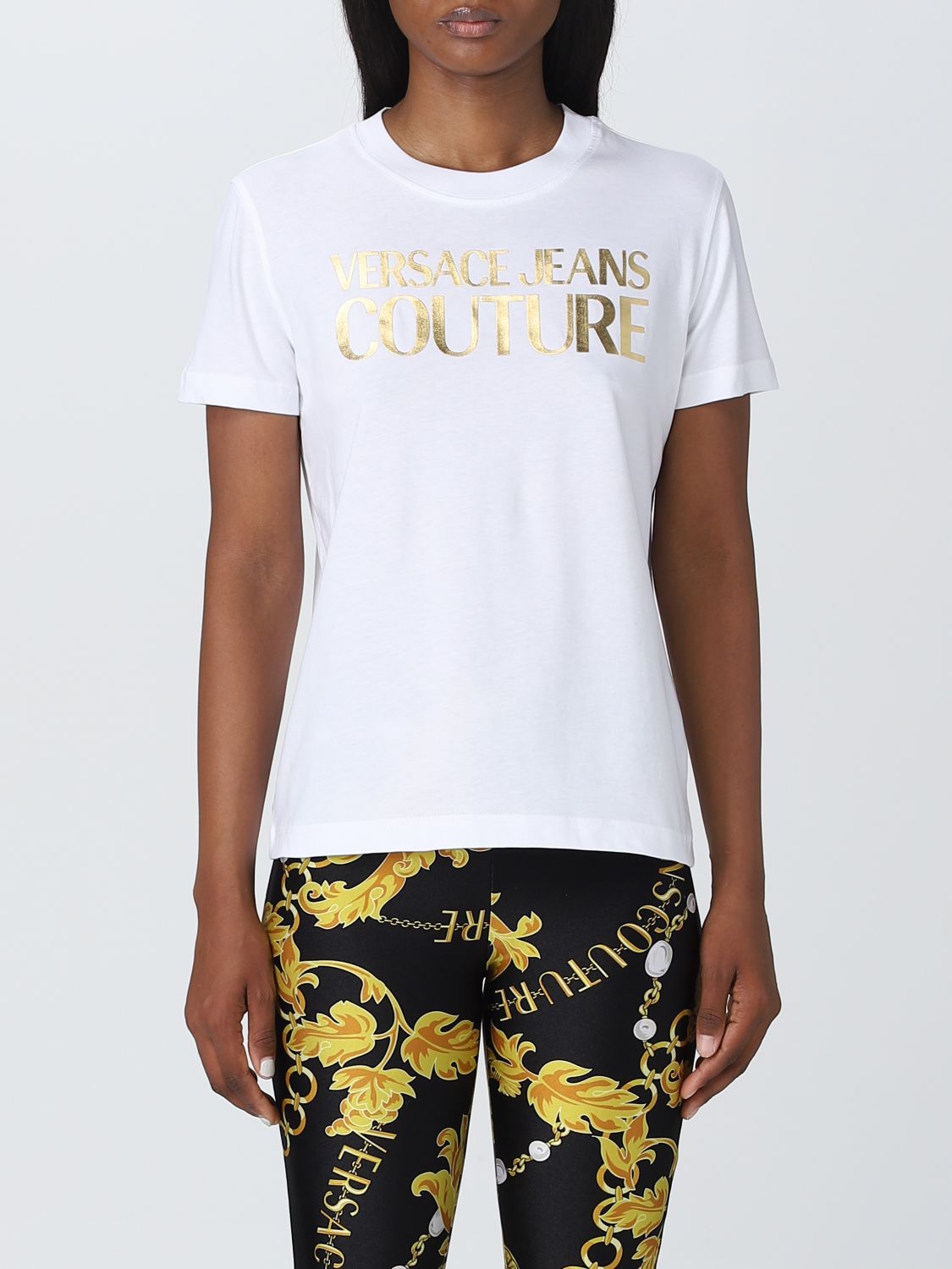 VERSACE JEANS COUTURE cotton t-shirt