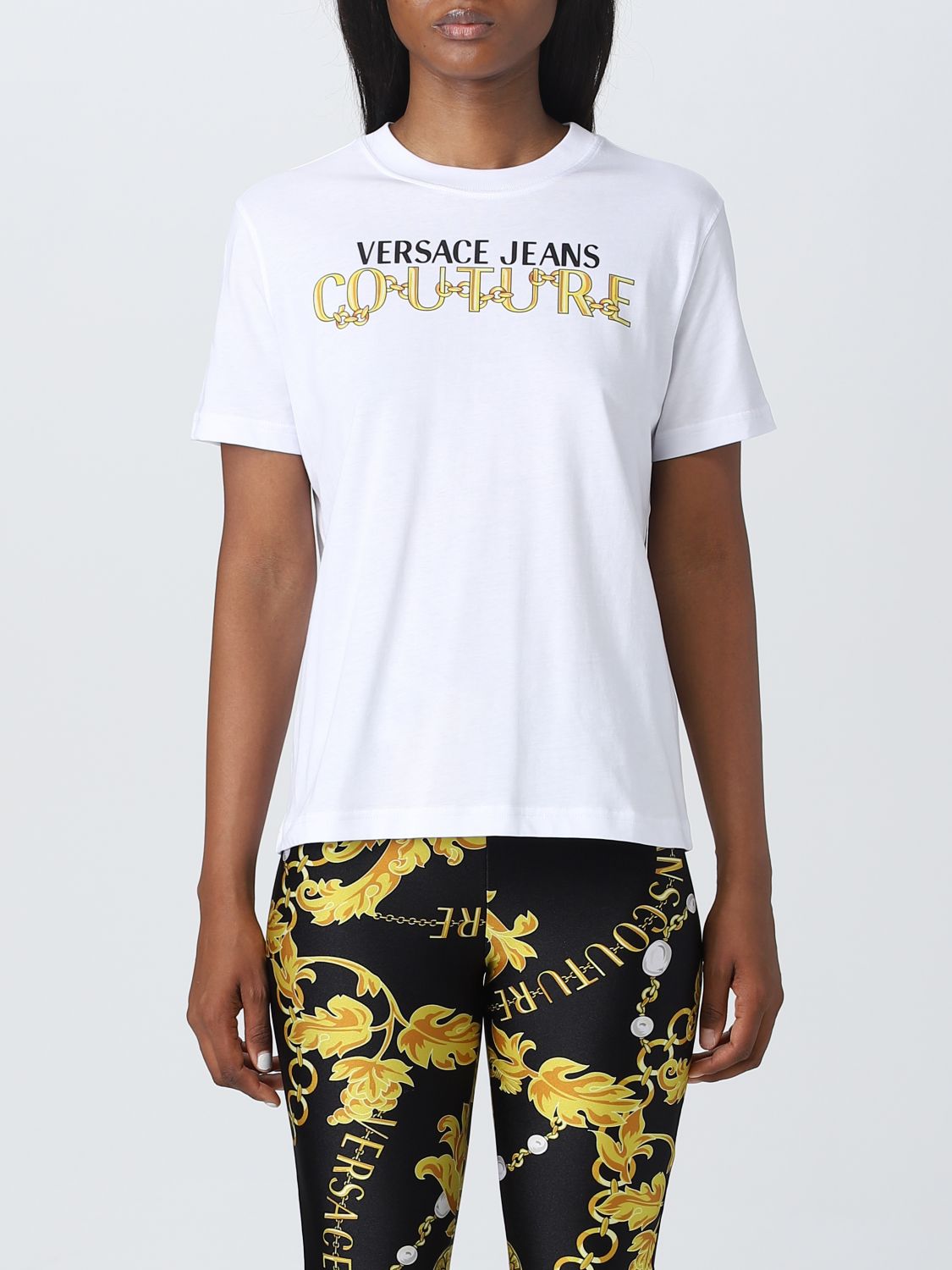 VERSACE JEANS COUTURE cotton t-shirt
