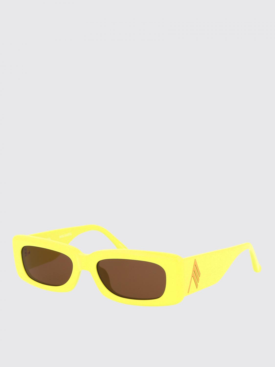 THE ATTICO Sunglasses Woman color Yellow