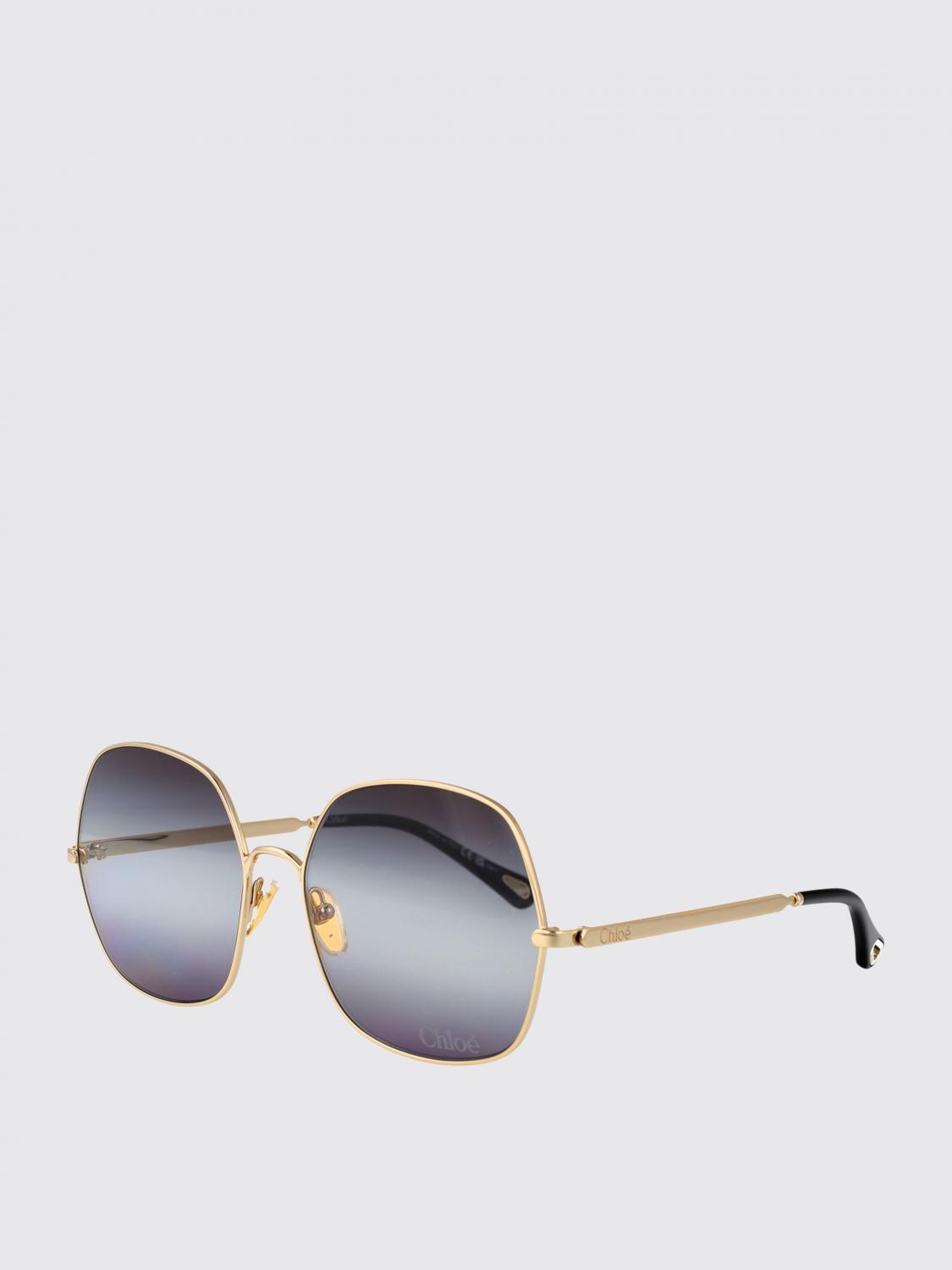 CHLOÉ Sunglasses Woman color Gold