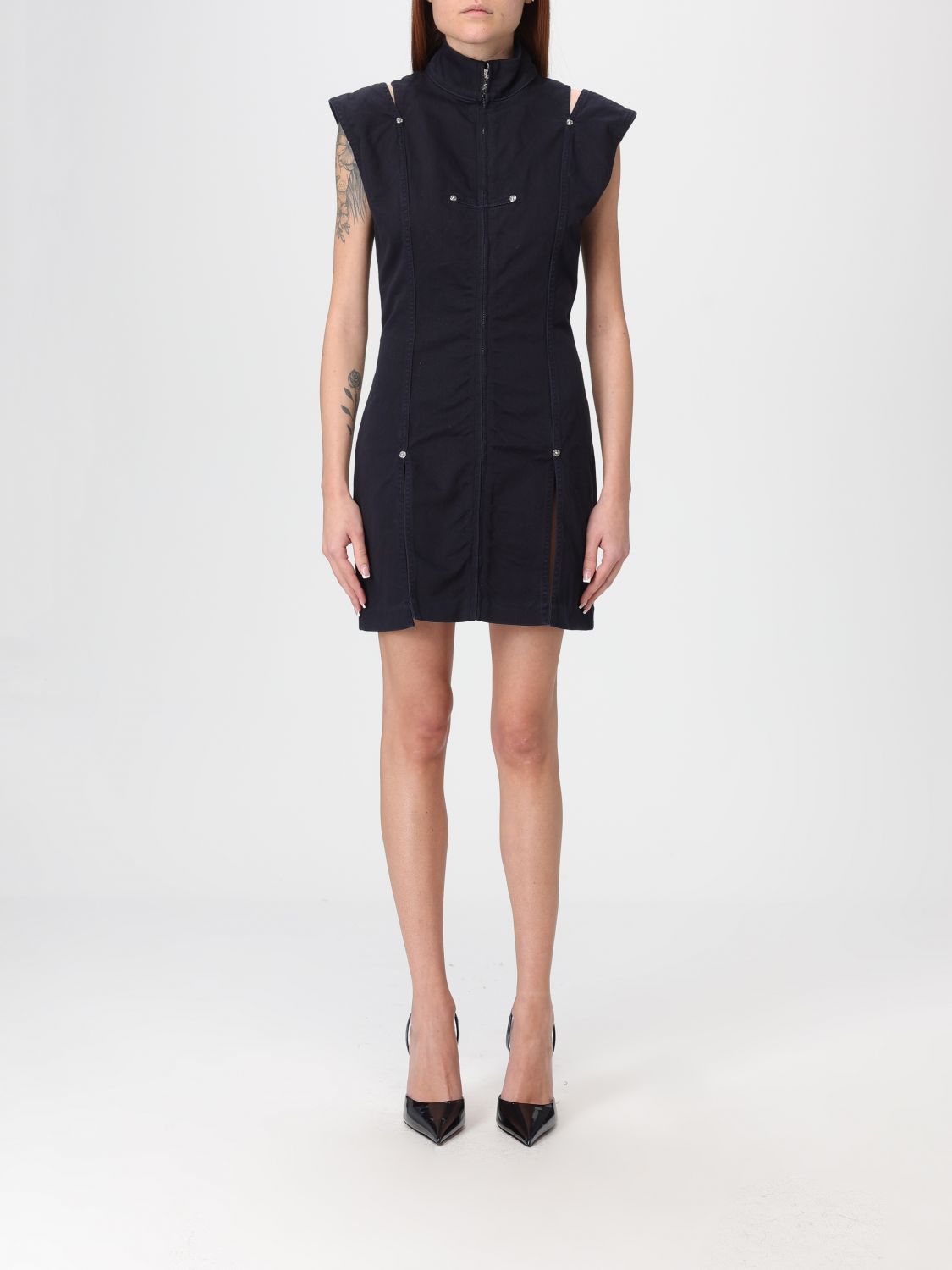 JEAN PAUL GAULTIER Dress Woman color Blue