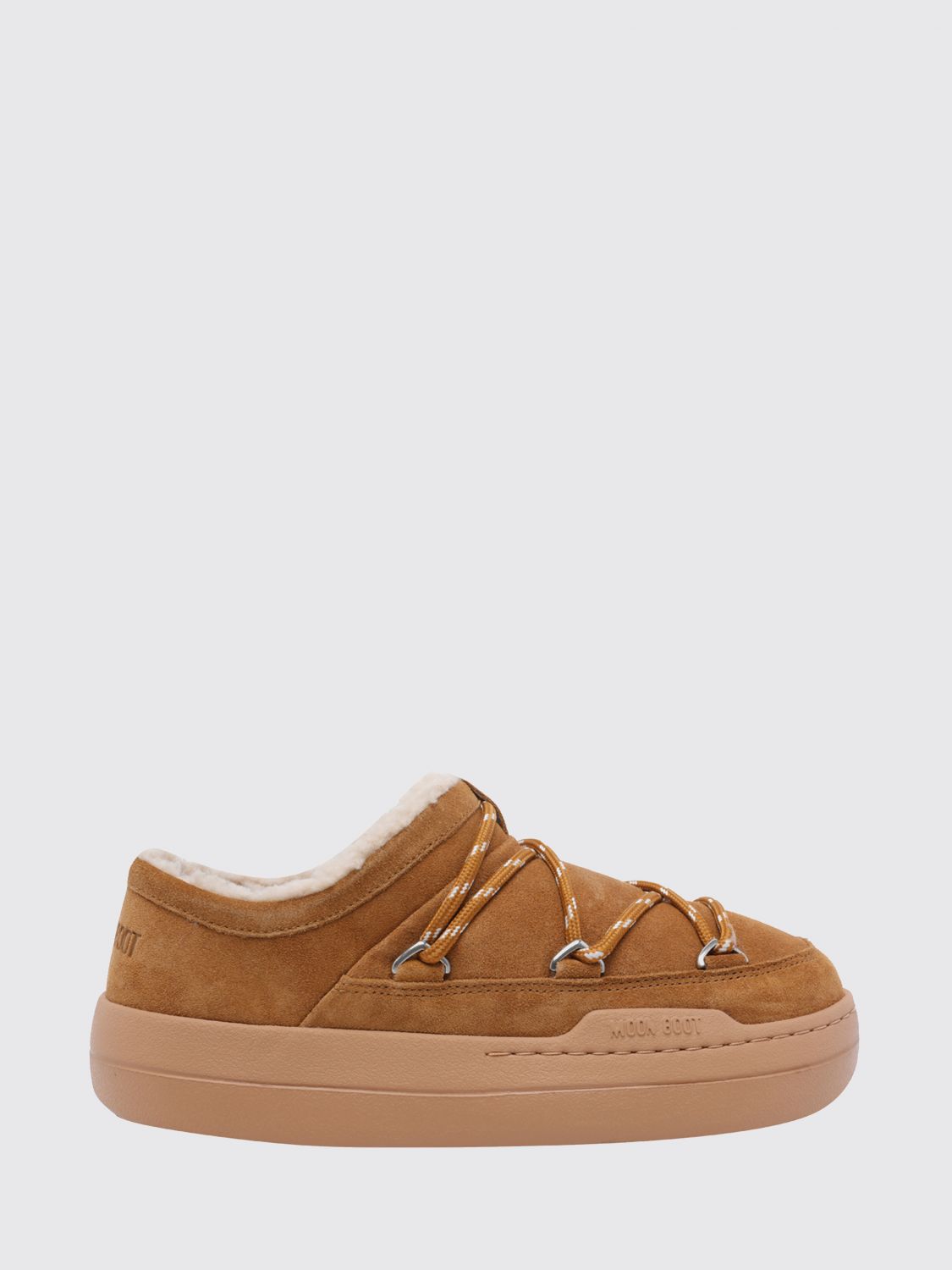 MOON BOOT Wedge Shoes Woman color Brown