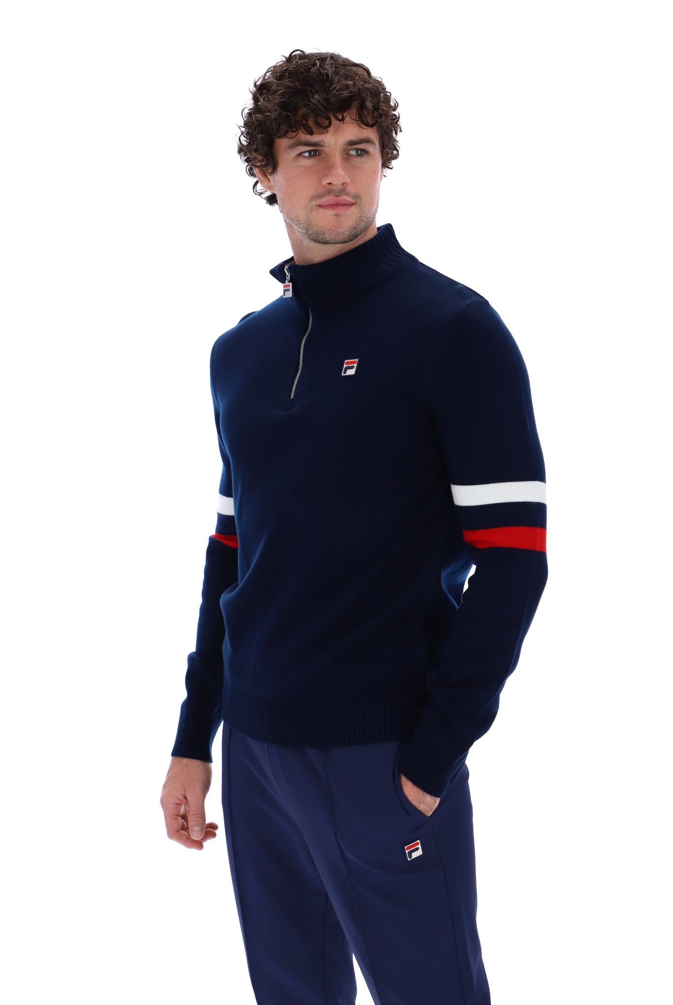 Harrison Zip Knitted Jumper -