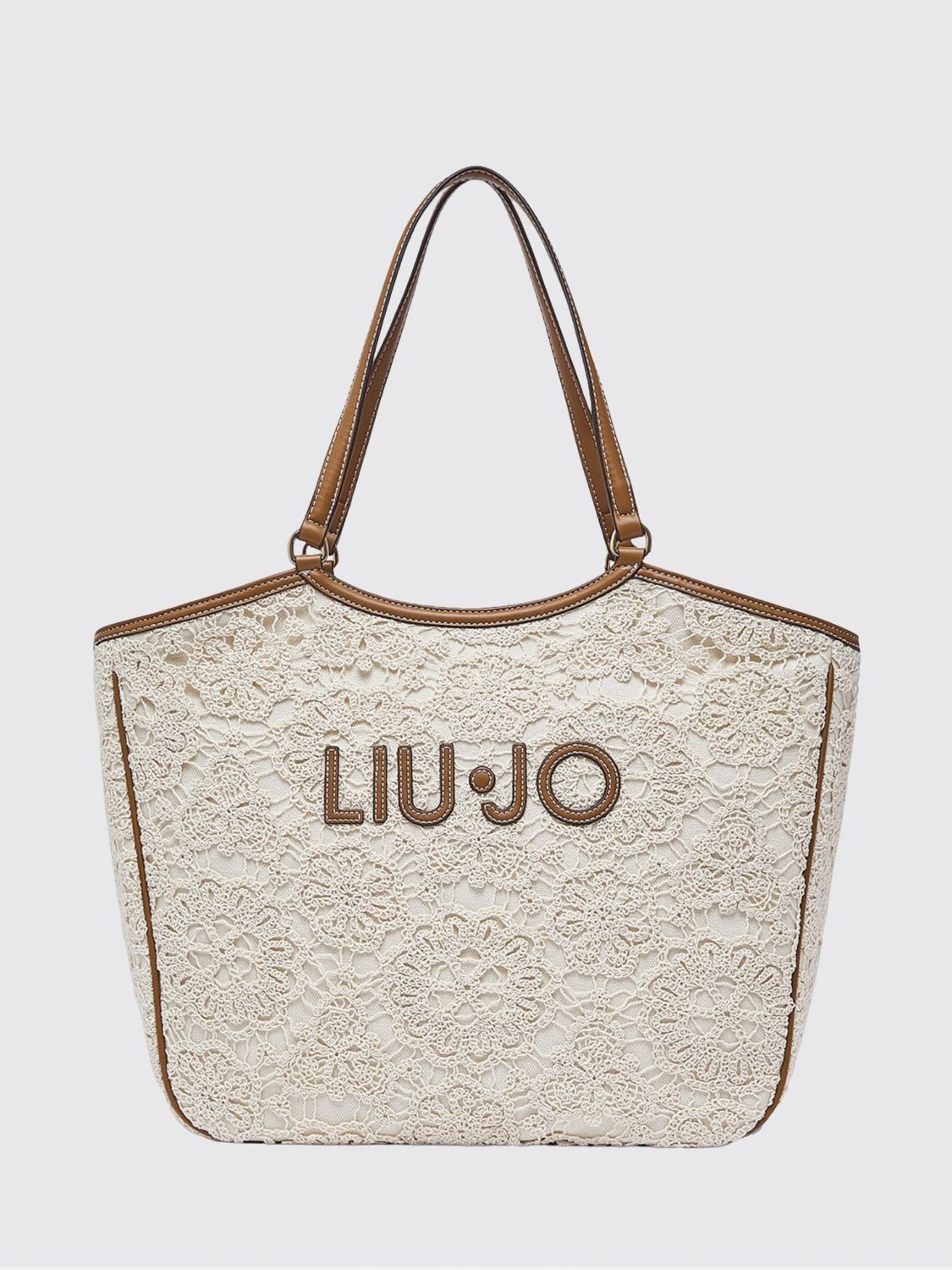 LIU JO Tote Bag Woman color Cream