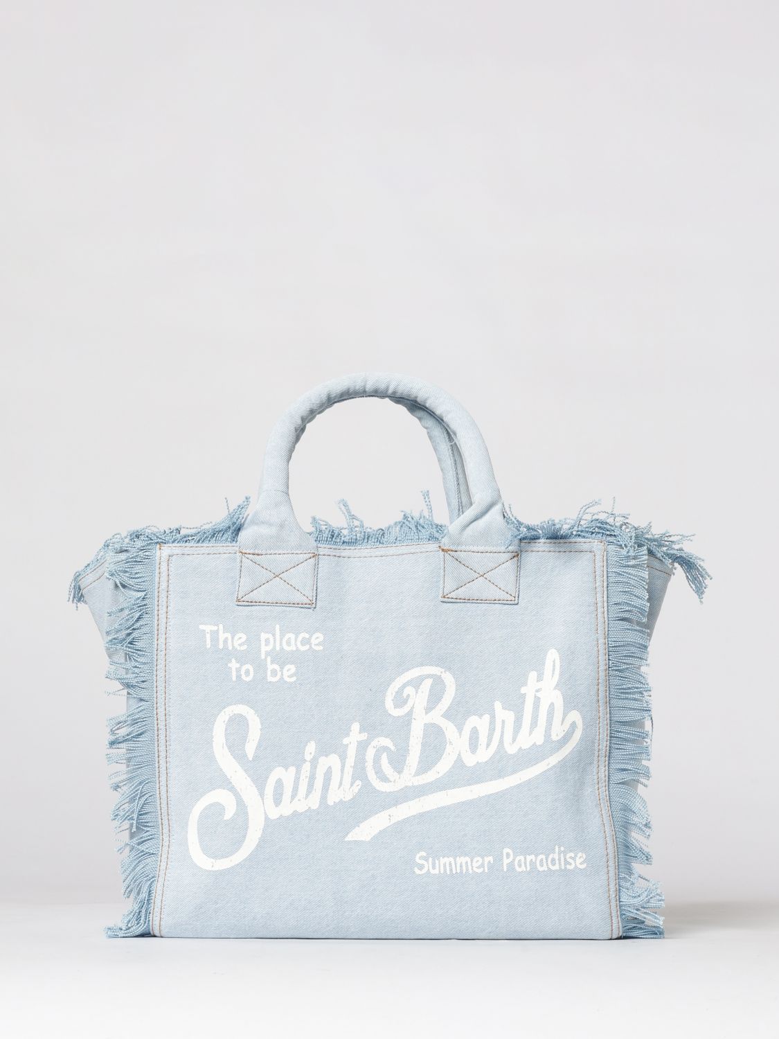 MC SAINT BARTH Mini Bag Woman color Blue