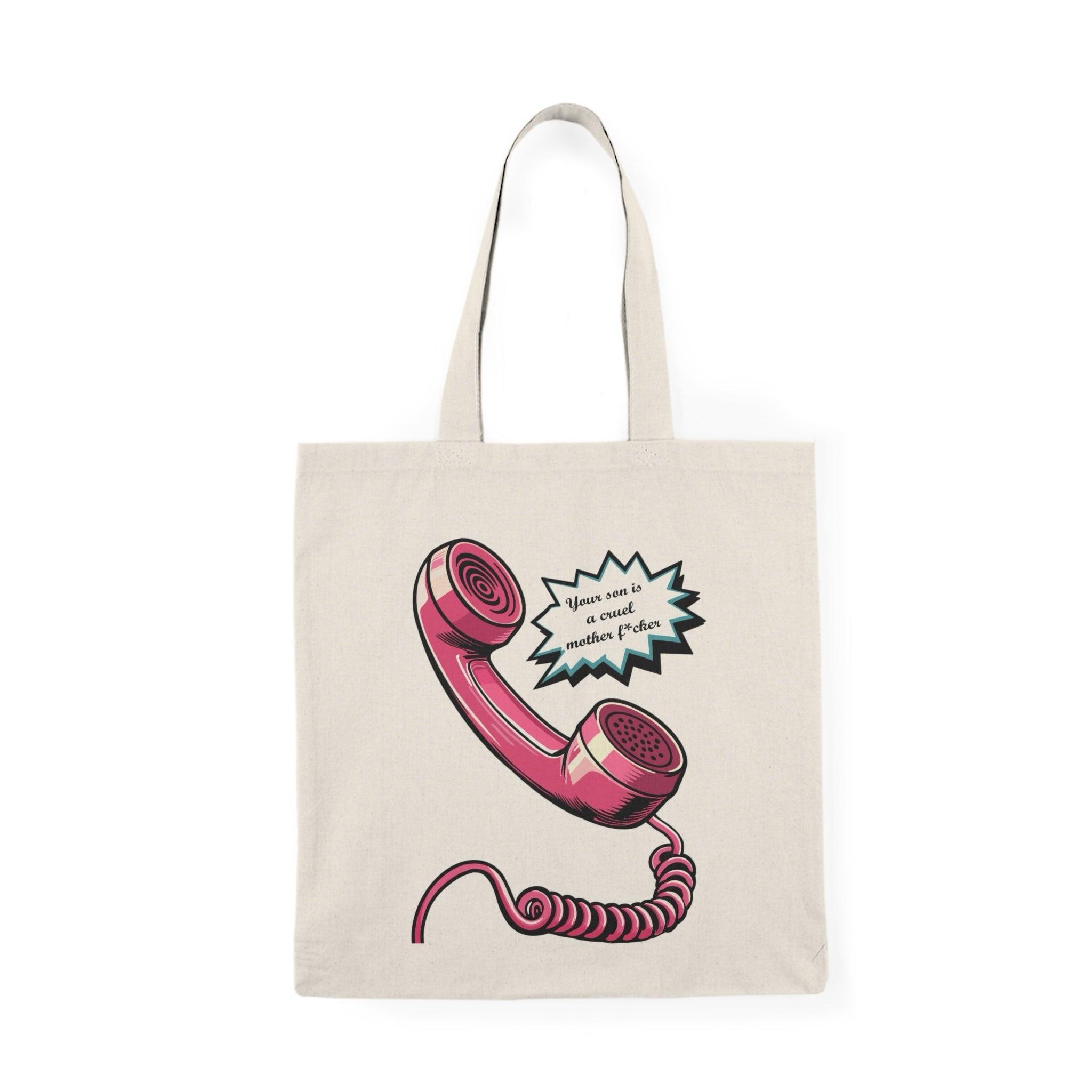 Your Son Is a Cruel MF Tote Retro Phone Bag