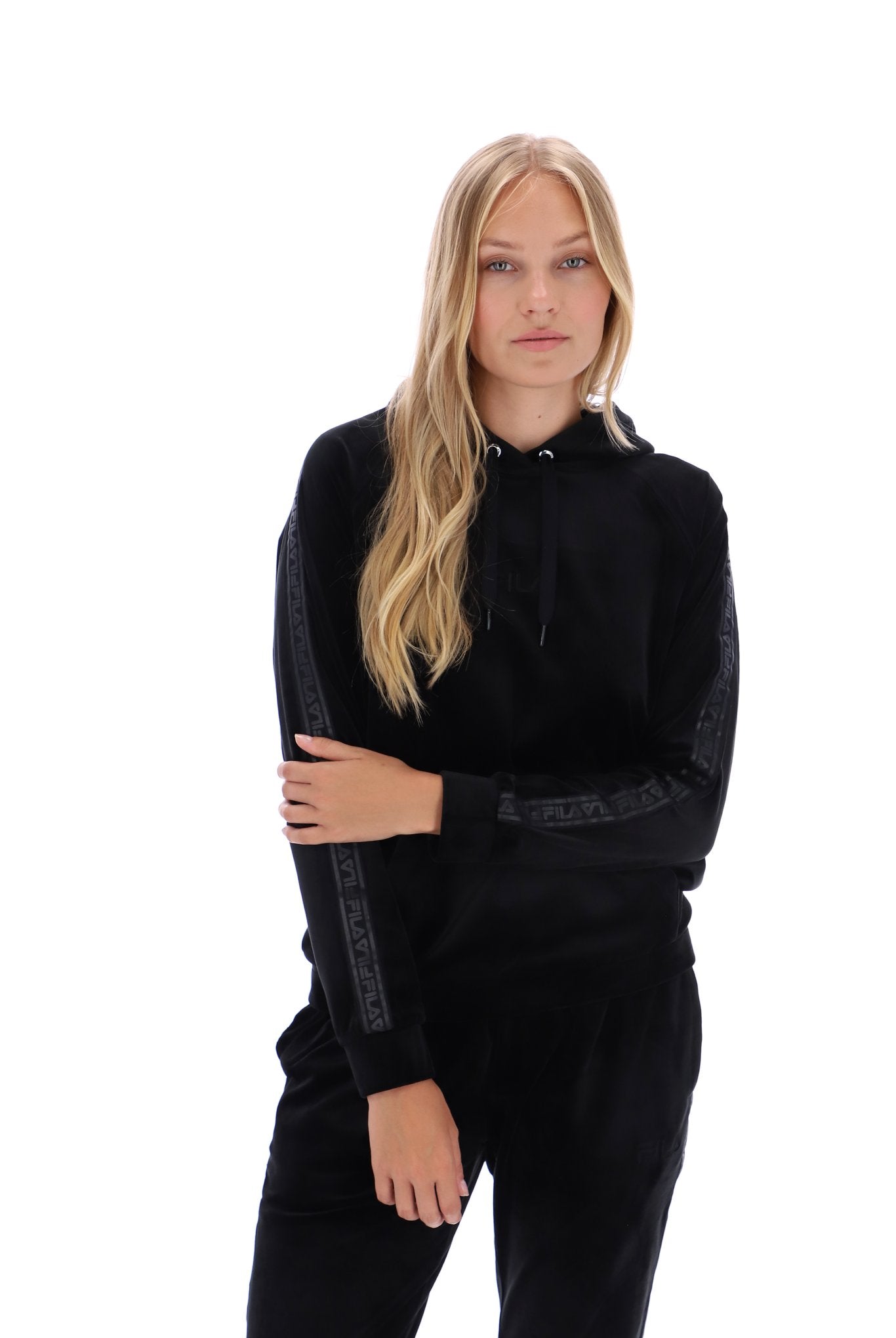 Malia Raglan Velour Hoodie -