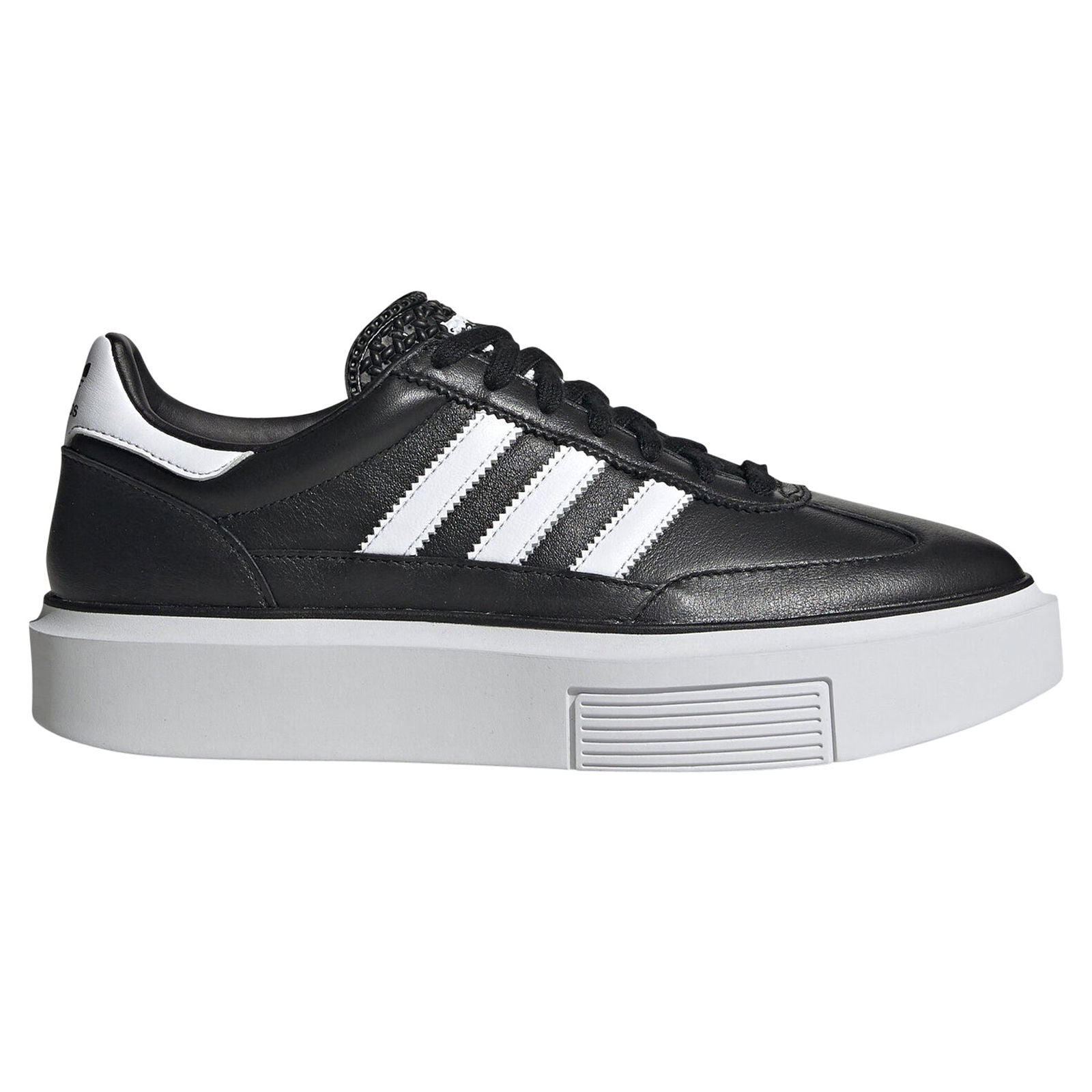 adidas Originals Womens Sleek Super Shoes - BlackWhite - Black