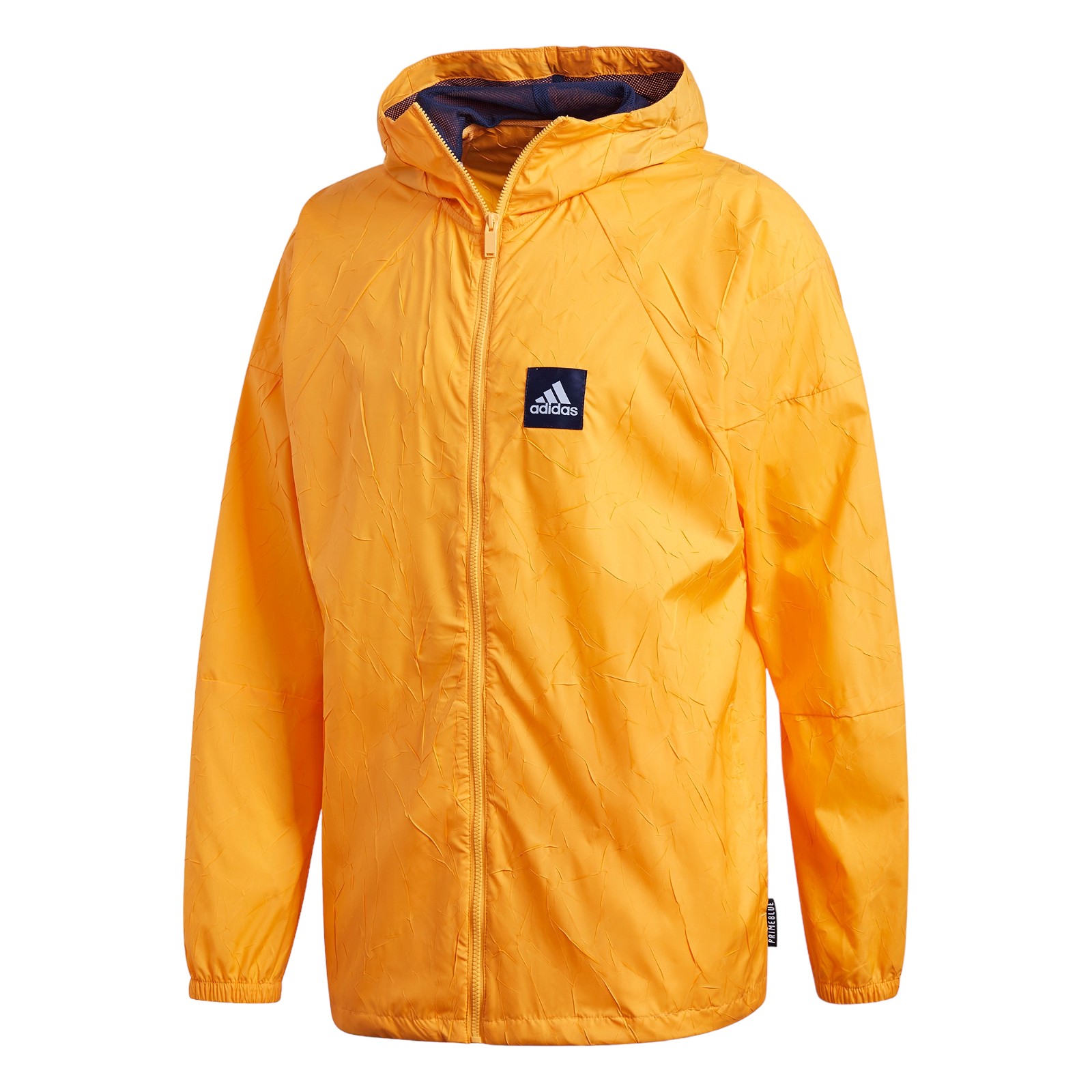 adidas WND Primeblue Jacket - Real Gold - M Yellow