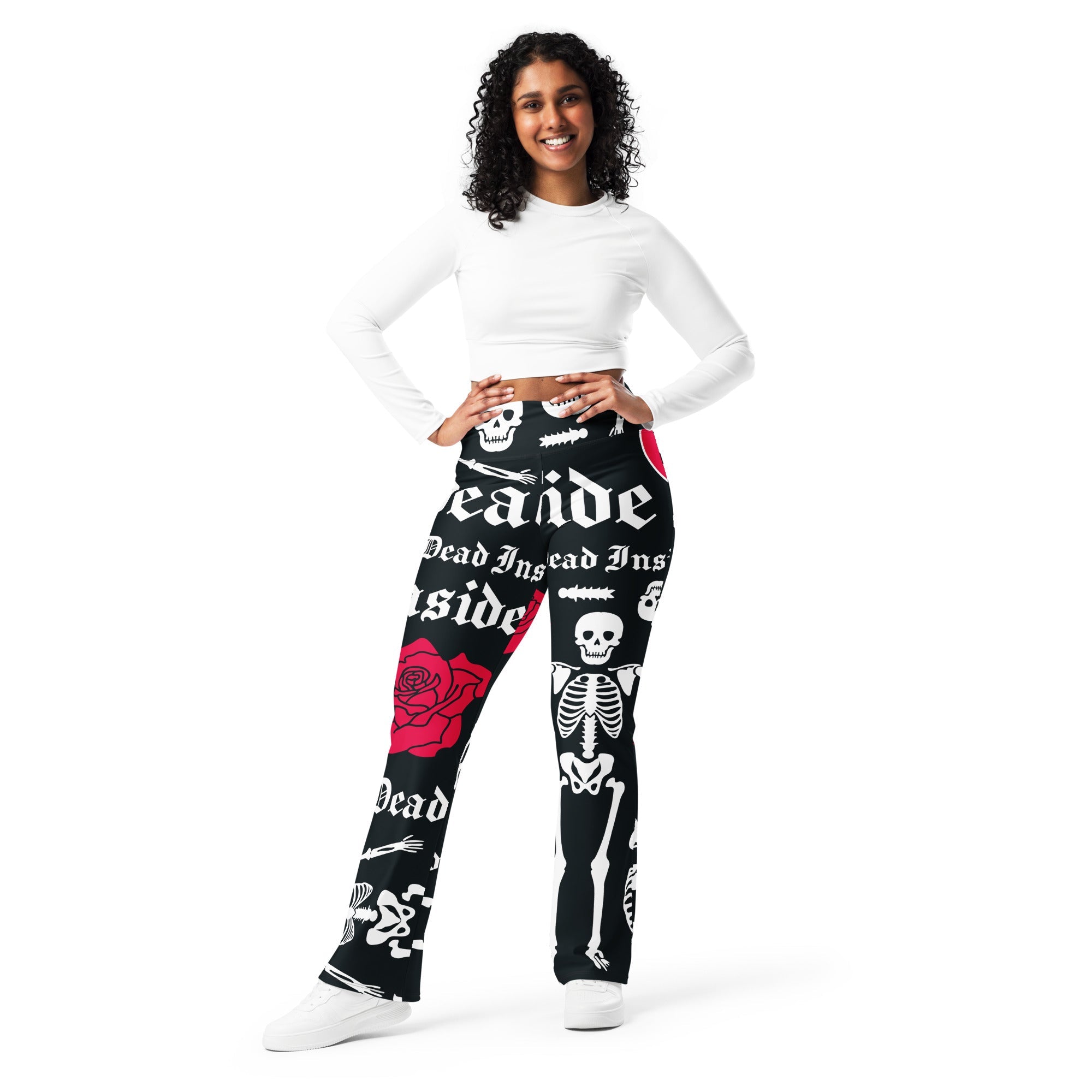 Flare Leggings - Irish Army -