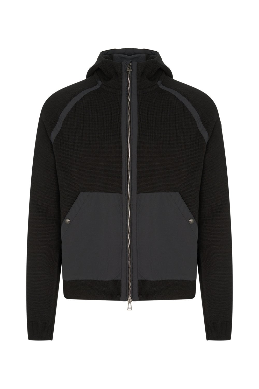 BELSTAFF VIEW HOODED TOP Size: L, colour: BLACK
