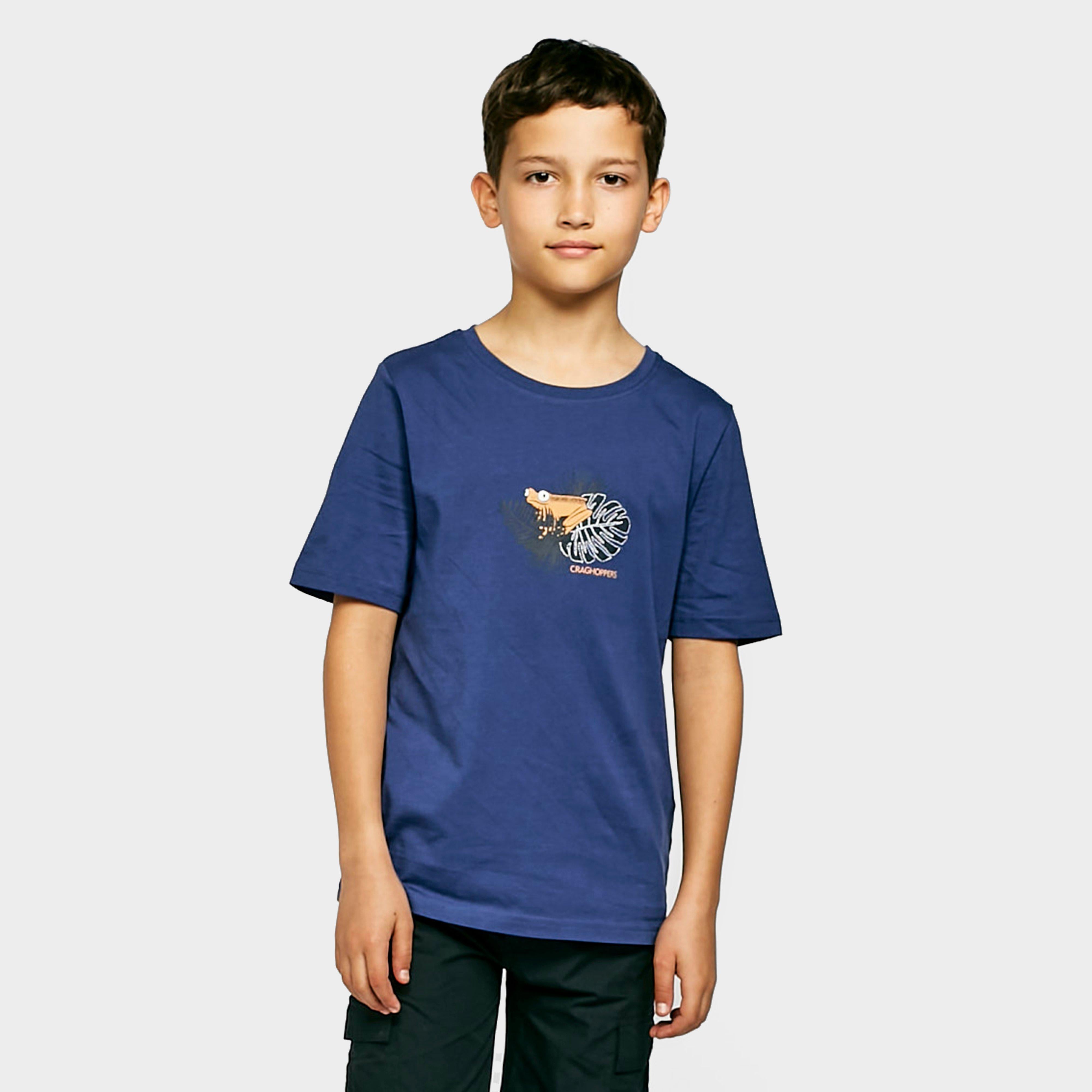 Kids’ Rubens Short Sleeved Shirt - Blue -Y