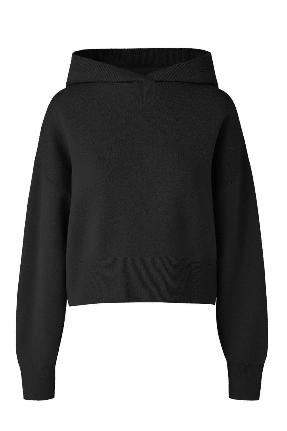 CANADA GOOSE WOMENS HOLTON HOODED JACKET Size: L, colour: BLACK