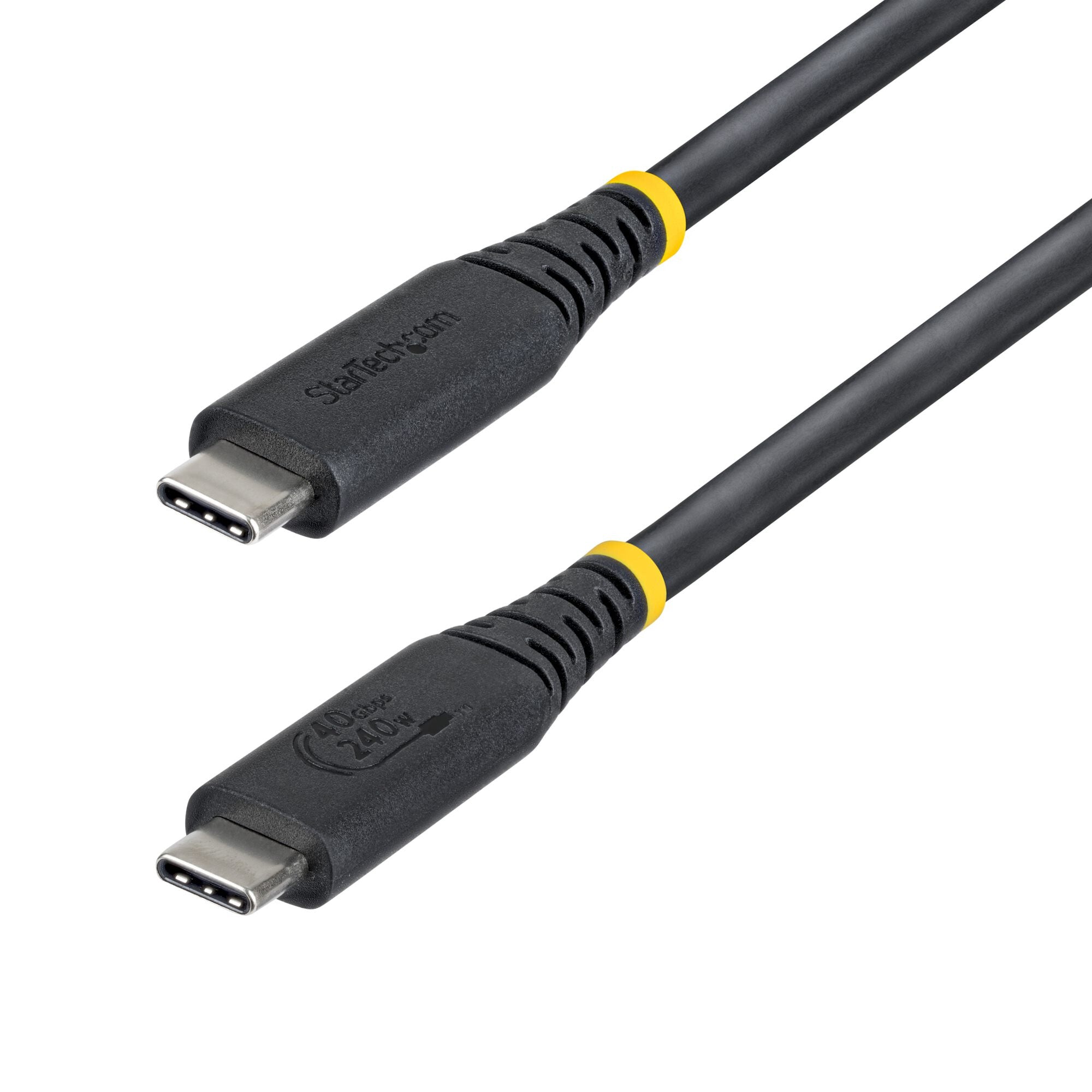 StarTech.com m ft B Cable, Gbps, B-IF Certified B-C Cable, W PD, K HzK Hz DP. DP, TPE Jacket, - Black B-C Cord