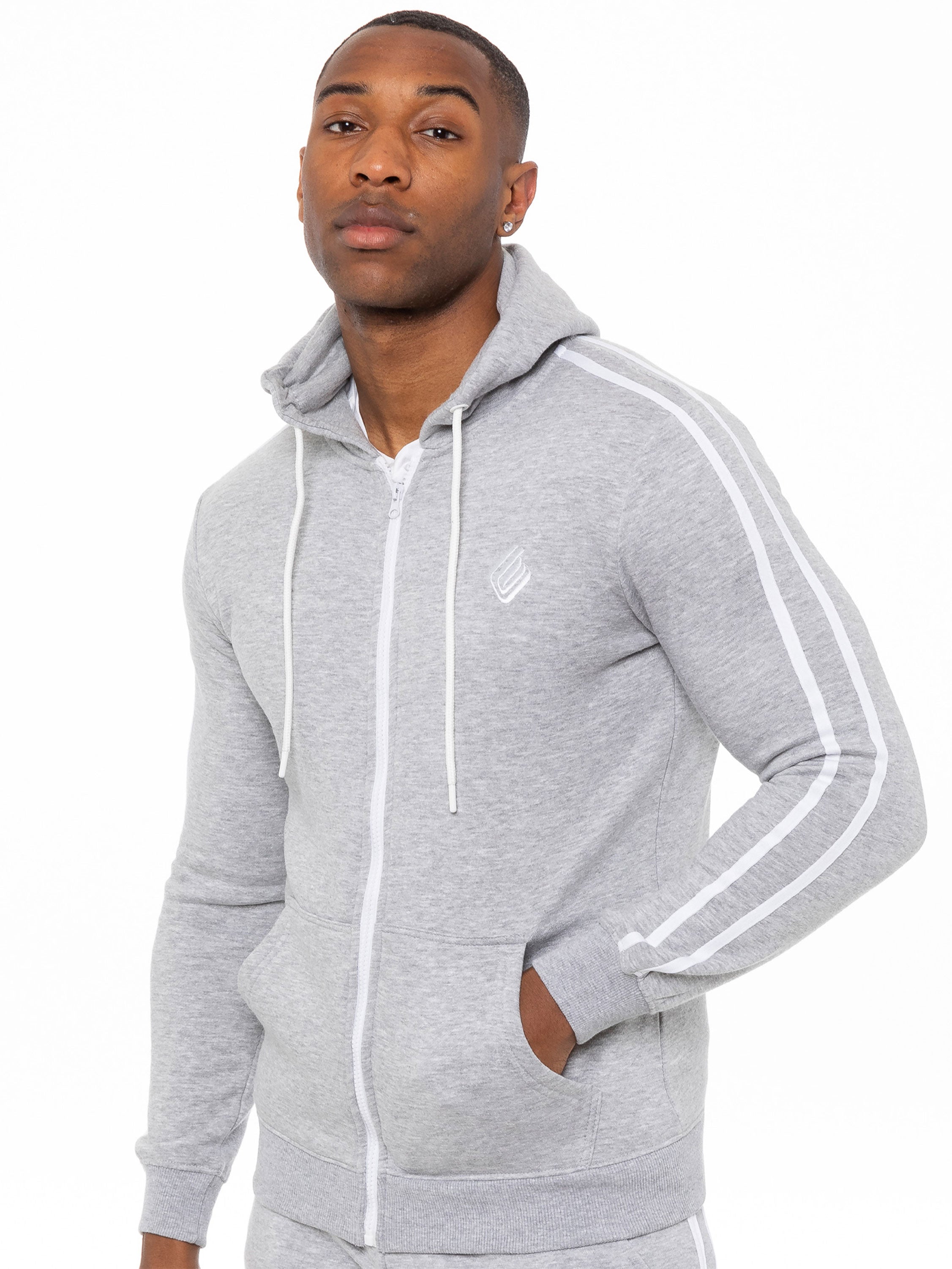 Mens Casual Zip Up Tracksuit Jacket