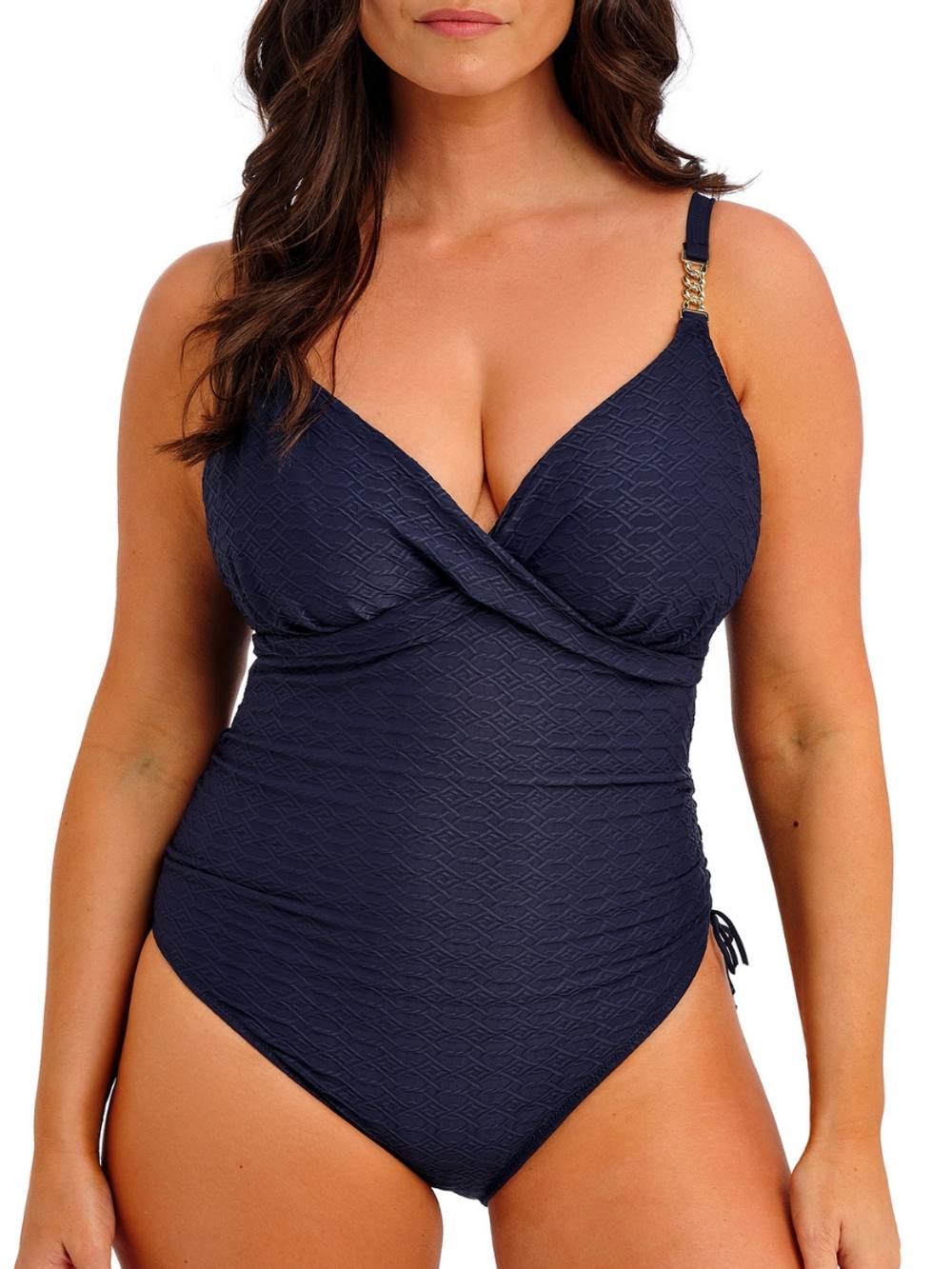 Fantasie Azores Plunge Swimsuit In Blue